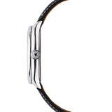 Jack Mason Black Issue No. 1 Sub Second Stainless Steel Watch | Black Leather JM-IS01-002