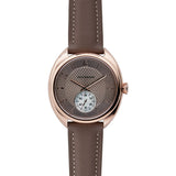 Jack Mason Taupe Issue No. 1 Sub Second Rose Gold Watch | Taupe Leather JM-IS01-008