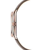Jack Mason Taupe Issue No. 1 Sub Second Rose Gold Watch | Taupe Leather JM-IS01-008