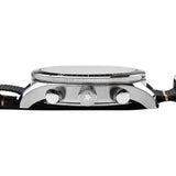 Jack Mason Black Nautical Chronograph Stainless Steel Watch | Black Nylon JM-N302-023