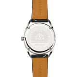 Jack Mason Powder Blue Deck Deck 2 Hand Stainless Steel Watch | Black Leather JM-N501-102