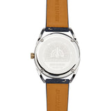 Jack Mason Champagne Deck 3 Hand Two Tone Watch | Navy Leather JM-N501-105