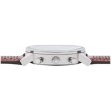 Jack Mason Racing Chronograph Navy Watch 40mm | Brown Leather JM-R402-001