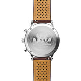 Jack Mason Racing Chronograph Navy Watch 40mm | Brown Leather JM-R402-001