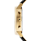 Jack Mason Racing Chronograph Watch | White/Black Leather JM-R402-009