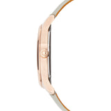 Jack Mason Rose Gold Slim Stainless Steel 2-Hand Watch 38mm | Plaster Leather JM-S401-003