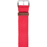 Jack Mason Nautical Watch Strap | Red Perlon JMN-NS-005