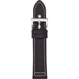 Jack Mason Field Canvas Watch Strap | Black JMS-22-020