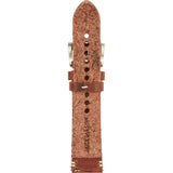 Jack Mason Raw Edge Leather Watch Strap | Brown JMS-22-022