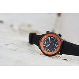 Armogan Syracuse N23 Diving Watch | Orange/Black Steel SYB22N7O2