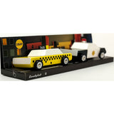 Candylab Junior City Scrape Set Wooden Toy | Taxi/Police MN02