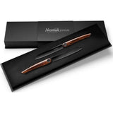 Nesmuk Janus Steak Knife Set of Two Desert Iron Wood