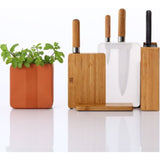 JIA Inc Scenery Bamboo Knife Block