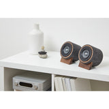 Well Rounded Sound Jack Terrier 2 Speaker Set | Walnut/Dark Gray JT2 W/DG