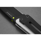 James Knives The Chapter Knife | Bone/Black Straight