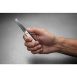 The James Brand County Folding Knife | Bone/Stainless Straight