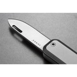 The James Brand Elko Folding Knife | Titanium/Stainless Straight