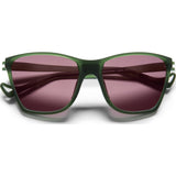 District Vision Running Keiichi Green Sunglasses | District Black Rose