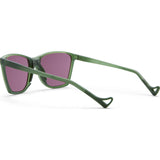 District Vision Running Keiichi Green Sunglasses | District Black Rose