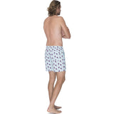 Tom & Teddy Men's Jellyfish Swim Trunk | Blue & Grape