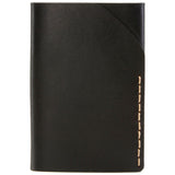 Ezra Arthur No. 2 Wallet | Jet Top Stitch