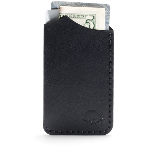 Ezra Arthur No. 1 Wallet | Jet Black CW111