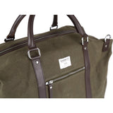 Sandqvist Jordan Weekend Bag | Waxed Olive