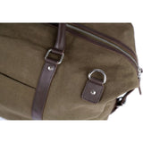 Sandqvist Jordan Weekend Bag | Waxed Olive