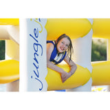 Aquaglide Inflatable Floating Jungle Jim | Yellow/White/Blue 58-5211107