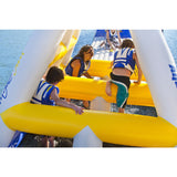 Aquaglide Inflatable Floating Jungle Jim | Yellow/White/Blue 58-5211107