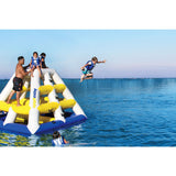 Aquaglide Inflatable Floating Jungle Jim | Yellow/White/Blue 58-5211107