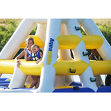 Aquaglide Inflatable Floating Jungle Jim | Yellow/White/Blue 58-5211107