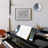 Kibardin Transformer Clock | Black/Monochrome