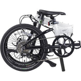 Dahon Launch D8 Foldable Bike | White/Black