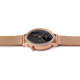 Komono Walther Watch | Rose Gold Mesh KOM-W4022