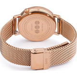 Komono Walther Watch | Rose Gold Mesh KOM-W4022