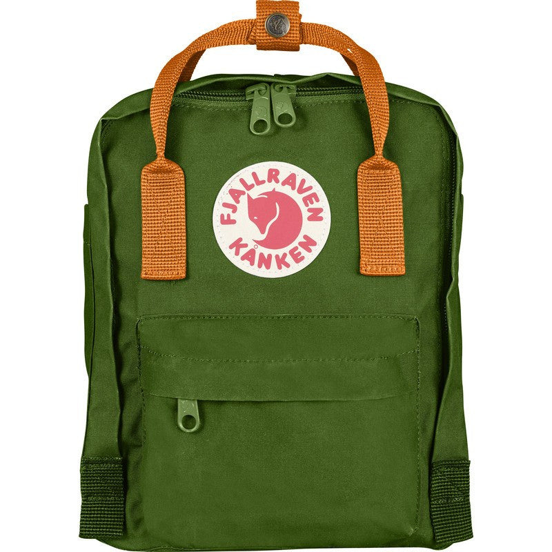 Laptop Backpacks Kanken Mini Backpack Kanken Dimensions Cm Fjällräven Kånken Mini Backpack Leaf Green/Burnt Orange