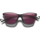 District Vision Keiichi SmallÊGrayÊSunglasses |ÊDistrict Black Rose