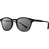 Shwood Kennedy Acetate Sunglasses | Black - Grey WAK2BG