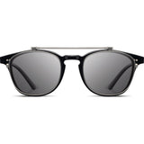Shwood Kennedy Acetate Sunglasses Flip | Black - Grey Polarized WAK2FBGP