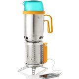BioLite Grab and Go Kettle Pot | Silver/Blue KPA