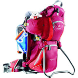 Deuter Kid Comfort 2 Child Carrier Backpack | Cranberry/Fire 46514 55600