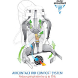 Deuter Kid Comfort 3 Child Carrier Backpack | Black/Granite 46534 74100