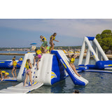Aquaglide King Of The Mountain Inflatbale Water Slide | Yellow/White/Blue 58-5216635