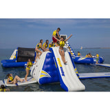 Aquaglide King Of The Mountain Inflatbale Water Slide | Yellow/White/Blue 58-5216635