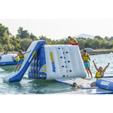 Aquaglide King Of The Mountain Inflatbale Water Slide | Yellow/White/Blue 58-5216635