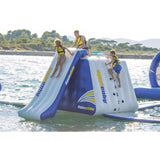Aquaglide King Of The Mountain Inflatbale Water Slide | Yellow/White/Blue 58-5216635
