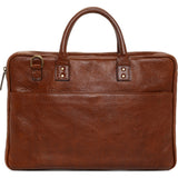 ONA Kingston Leather Briefcase | Walnut