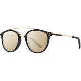 Shwood Kinsrow Sunglasses | Black / Gold Mirror-WAK3BG3
