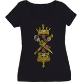 Out of Print Macbeth Women's T-Shirt | Black L-1202